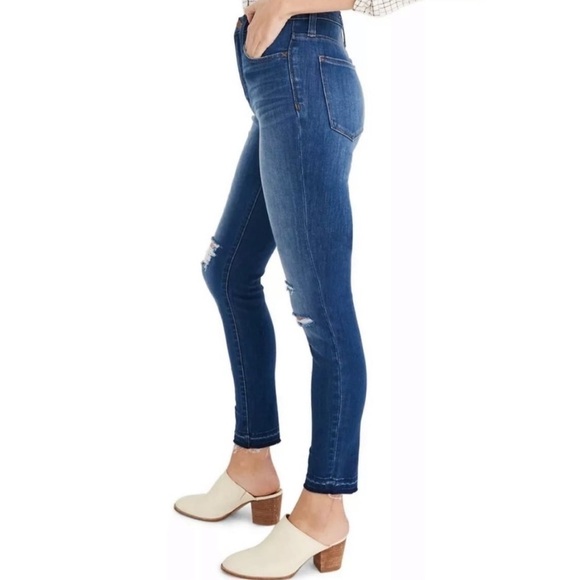 Madewell 10” High Waist Skinny Jean - Picture 10 of 12